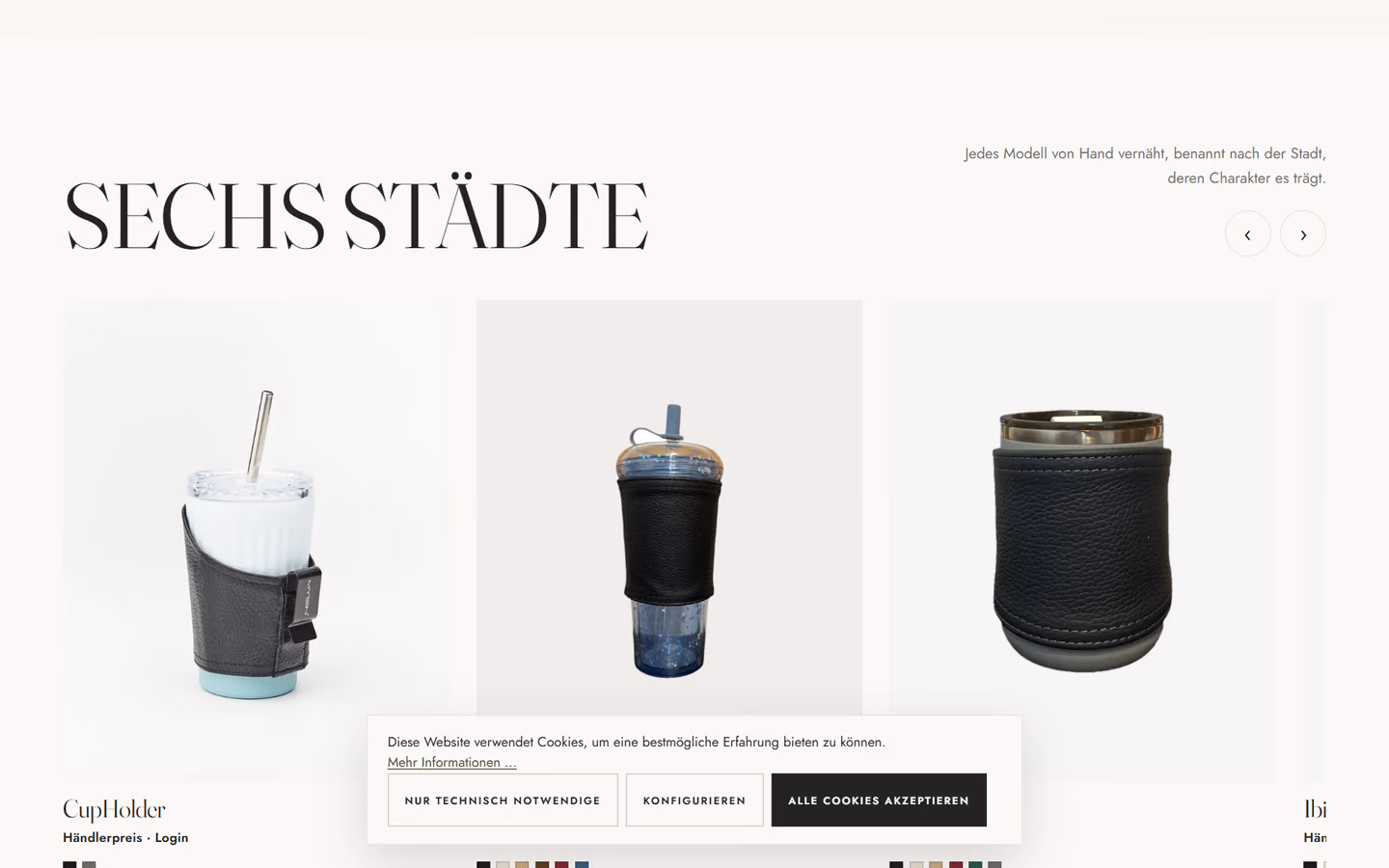 MYTEN: Modelle und Material